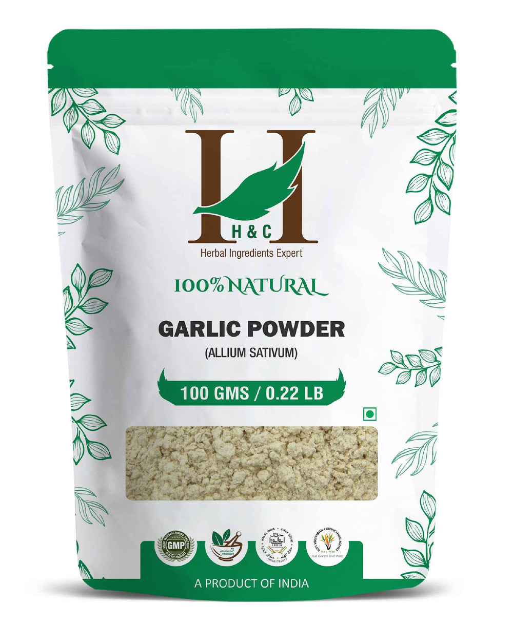H&C Natural Garlic Powder - 100gm - HNW GLOBAL