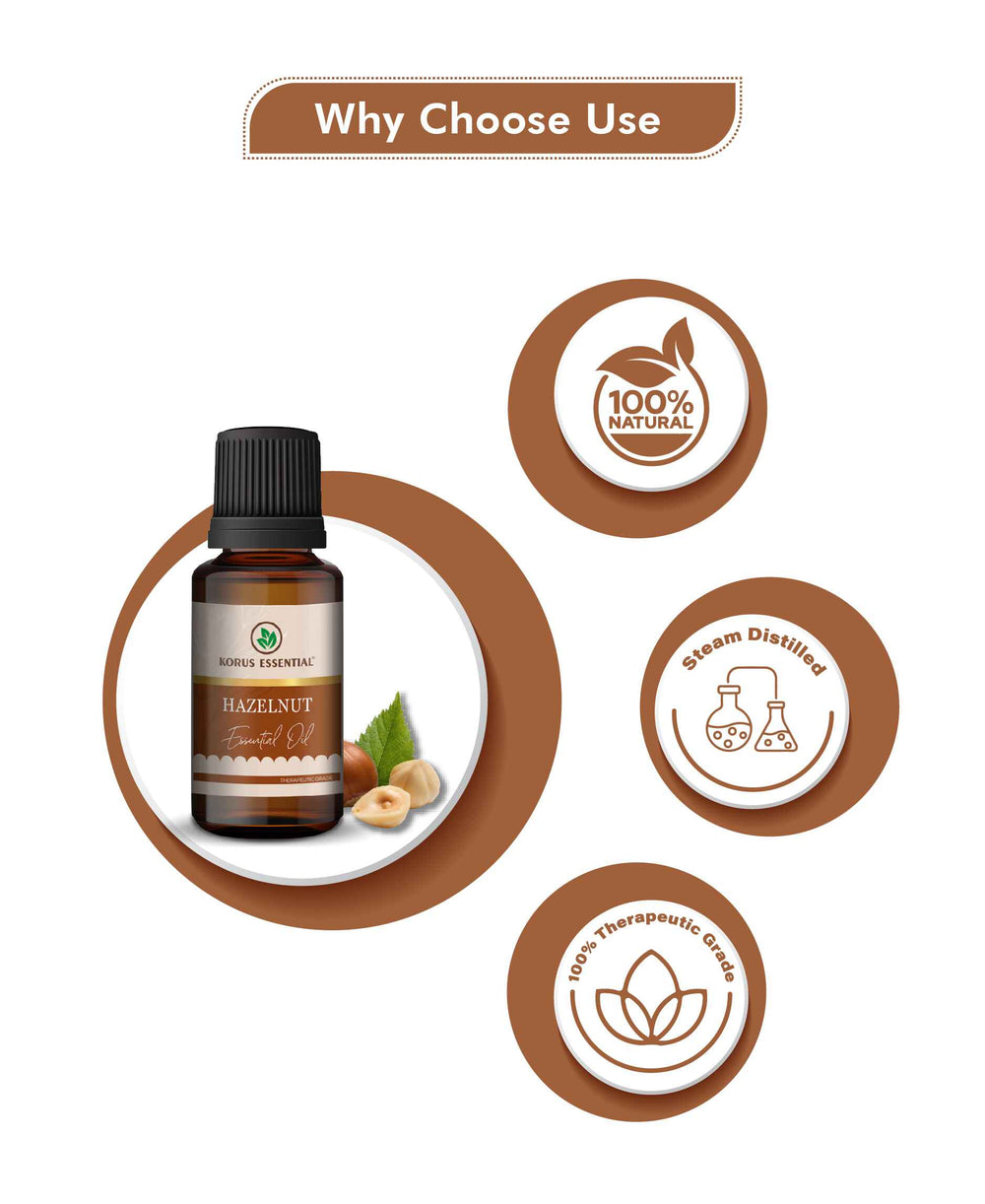 Korus Essential Hazelnut Essential Oil - 15ml - HNW GLOBAL
