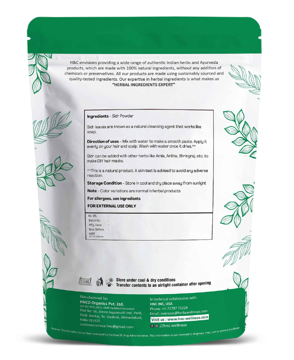 H&C Natural Sidr Powder - 100gm - HNW GLOBAL