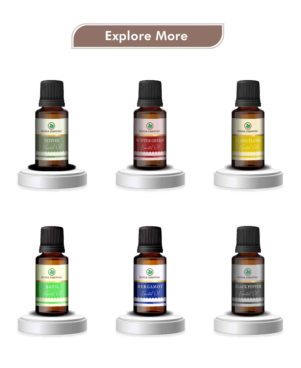 Korus Essential Vanilla Essential Oil - 15ml - HNW GLOBAL
